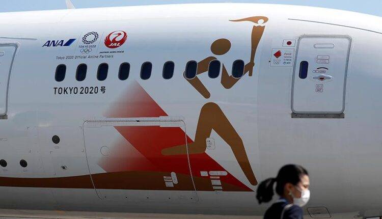 Японский самолет прилетел в Грецию за олимпийским огнем - newtvnews.ru - Греция