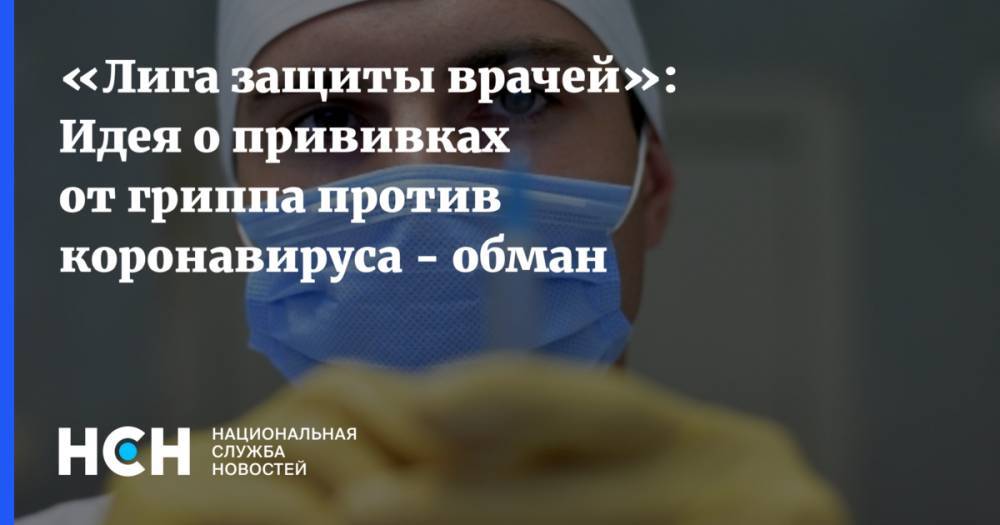 Виталий Милонов - Семен Гальперин - «Лига защиты врачей»: Идея о прививках от гриппа против коронавируса - обман - nsn.fm