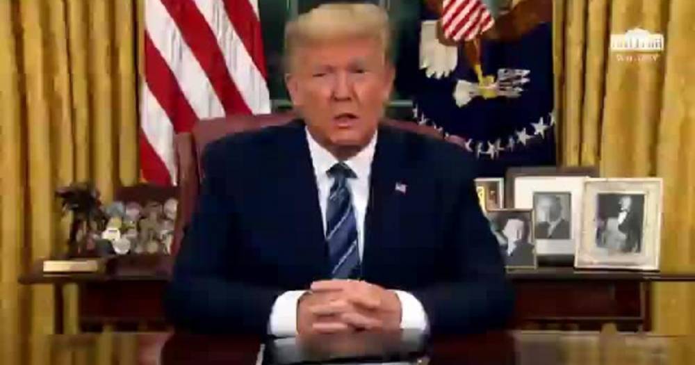 Дональд Трамп - Ким Ченын - Трамп предложил Ким Чен Ыну сотрудничество в борьбе с эпидемией - ren.tv - Сша - Корея - Кндр