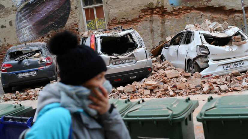 В МВД Хорватии рассказали о ситуации с землетрясениями - russian.rt.com - Загреб - Хорватия