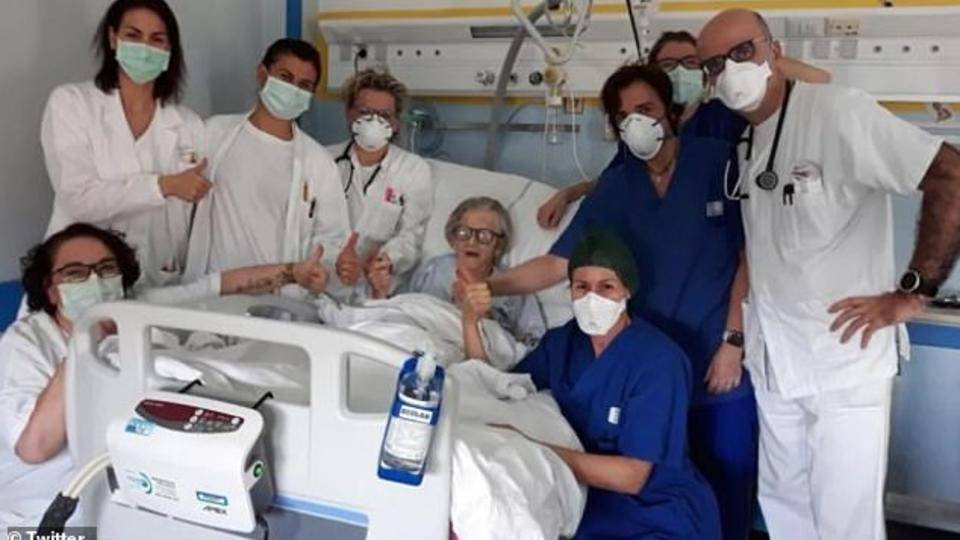 В Италии врачам удалось вылечить от коронавируса 95-летнюю пациентку - gazeta.a42.ru - Италия