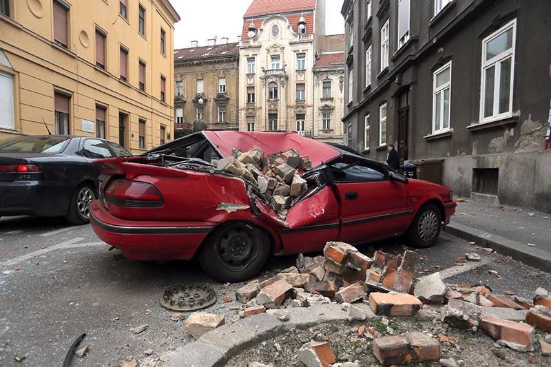 После разрушительного землетрясения в Загребе зафиксировано почти 60 толчков - tvc.ru - Загреб - Хорватия