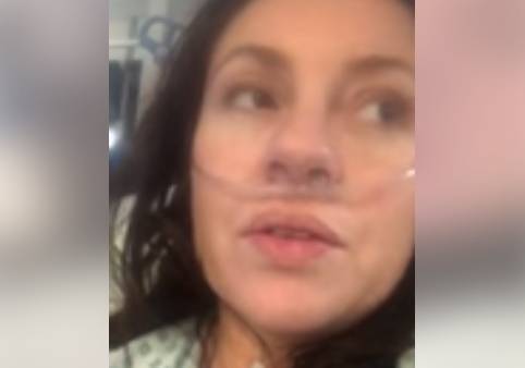 Мать, страдающая от COVID-19, опубликовала видео-предупреждение из реанимации - usa.one - Англия - Лондон - Польша