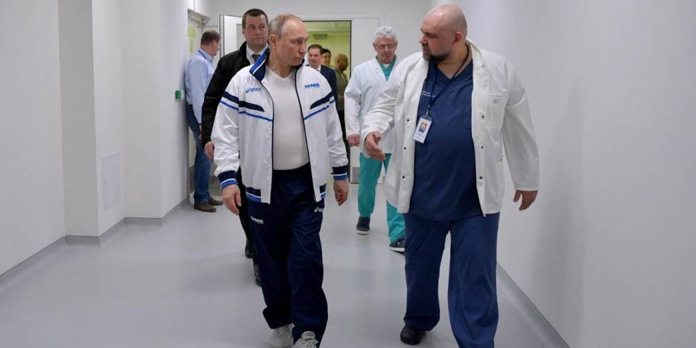 Владимир Путин - Путин оценил работу медиков больницы для пациентов с коронавирусом - ruposters.ru