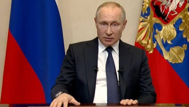 Владимир Путин - Дмитрий Песков - Владимир Путин обратился к россиянам в связи с пандемией коронавируса - newizv.ru