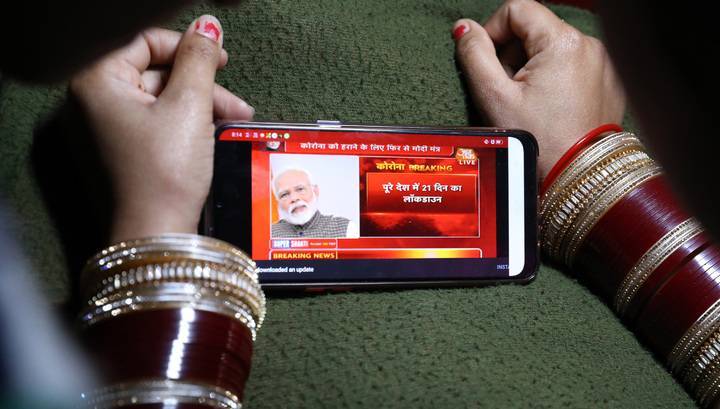 Нарендра Моди - Индийский рынок смартфонов уходит на карантин - vesti.ru - Китай - Индия