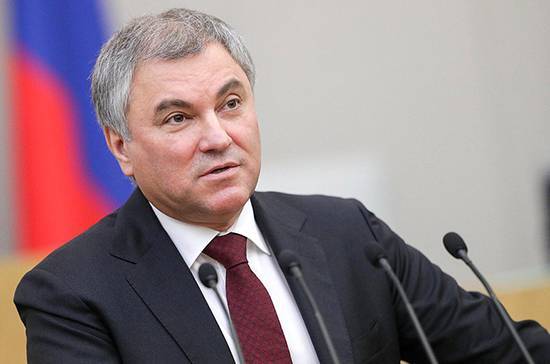 Вячеслав Володин - Володин: Госдума в приоритетном порядке примет законы, необходимые для реализации мер, предложенных президентом - pnp.ru
