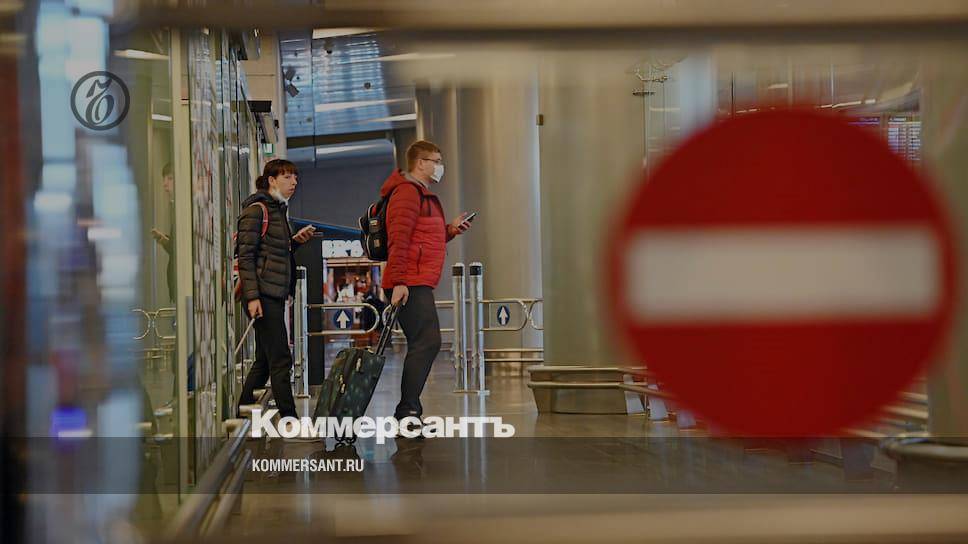 Правительство запретило все регулярные и чартерные рейсы за границу - kommersant.ru