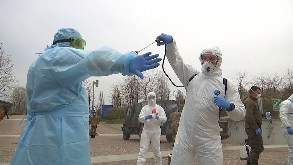 Итальянцы благодарят Россию за помощь в борьбе с коронавирусом - tvc.ru - Россия - Италия - Бергамо