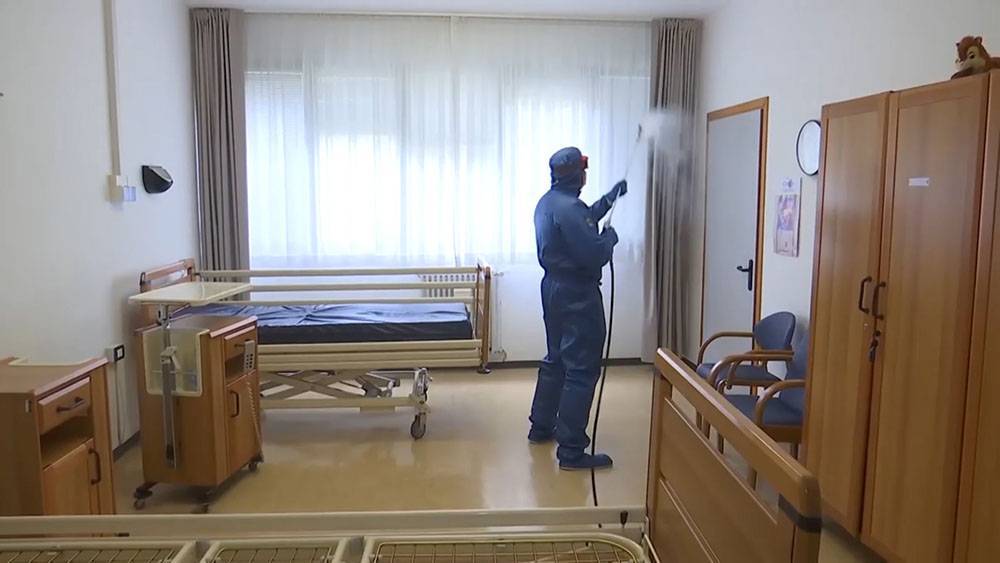 Опубликовано видео работы российских военных врачей в Бергамо - tvc.ru - Россия
