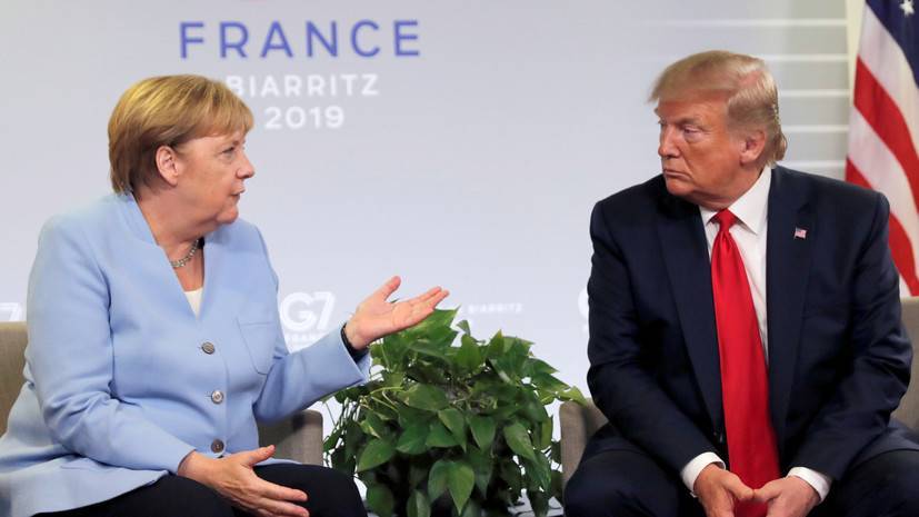 Дональд Трамп - Ангела Меркель - Меркель и Трамп обсудили ситуацию с коронавирусом - russian.rt.com - Сша - Германия - Афганистан