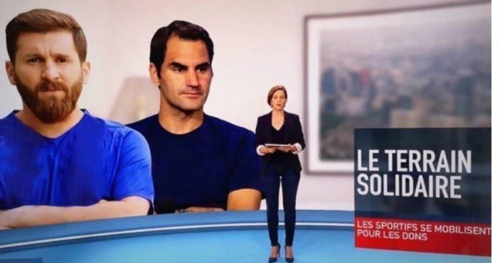 Французский телеканал перепутал Месси с двойником - ren.tv - Франция - Иран - провинция Хубэй - China