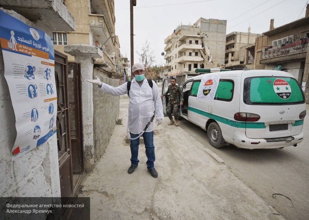 Более 200 сирийских медиков направились под Дамаск для лечения зараженных COVID-19 - politexpert.net - Сирия - Дамаск