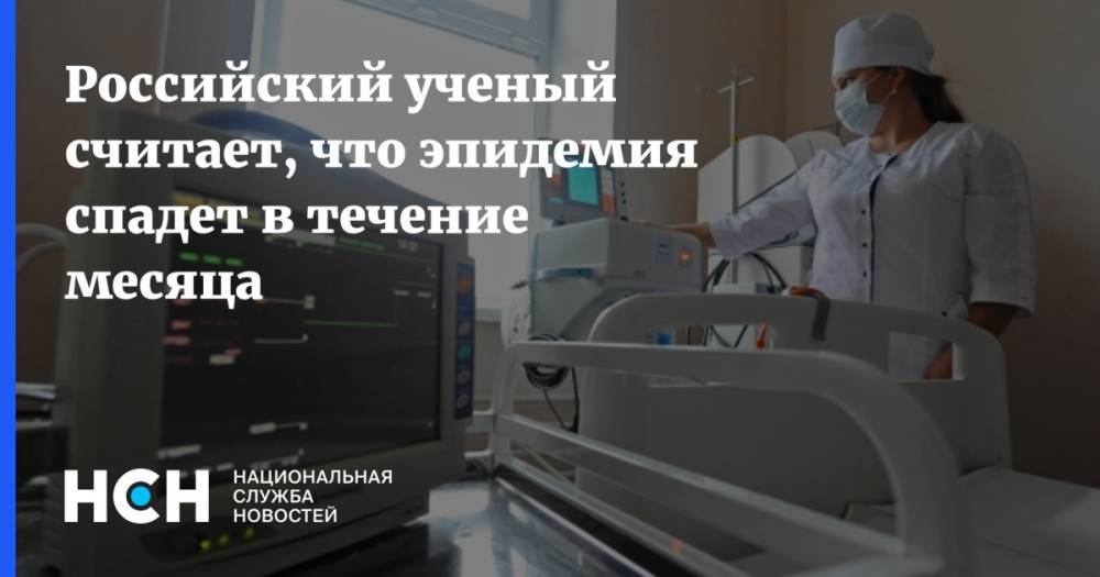 Владимир Шумилов - Российский ученый считает, что эпидемия спадет в течение месяца - nsn.fm - Москва