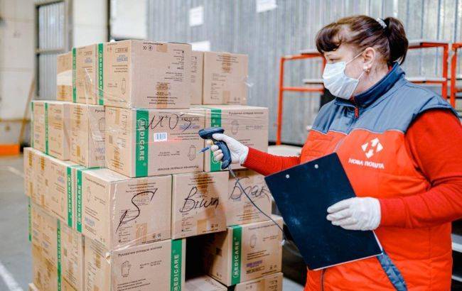"Новая почта" за 4 дня бесплатно доставит больницам 120 тонн медицинских товаров - rbc.ua - Украина - Киев
