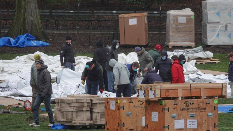 Эндрю Куомо - В Центральном парке Нью-Йорка будет развернут полевой госпиталь - golos-ameriki.ru - Сша - Нью-Йорк - Нью-Йорк