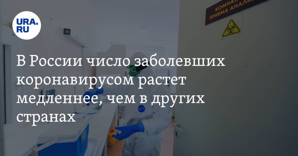 В России число заболевших коронавирусом растет медленнее, чем в других странах - ura.news - Россия - Италия - Испания