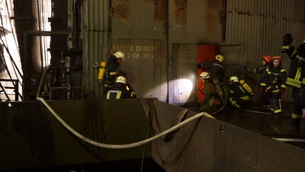 В ГСЧС сообщили подробности пожара на заводе “Днепроспецсталь”, – фото - inform.zp.ua - Украина