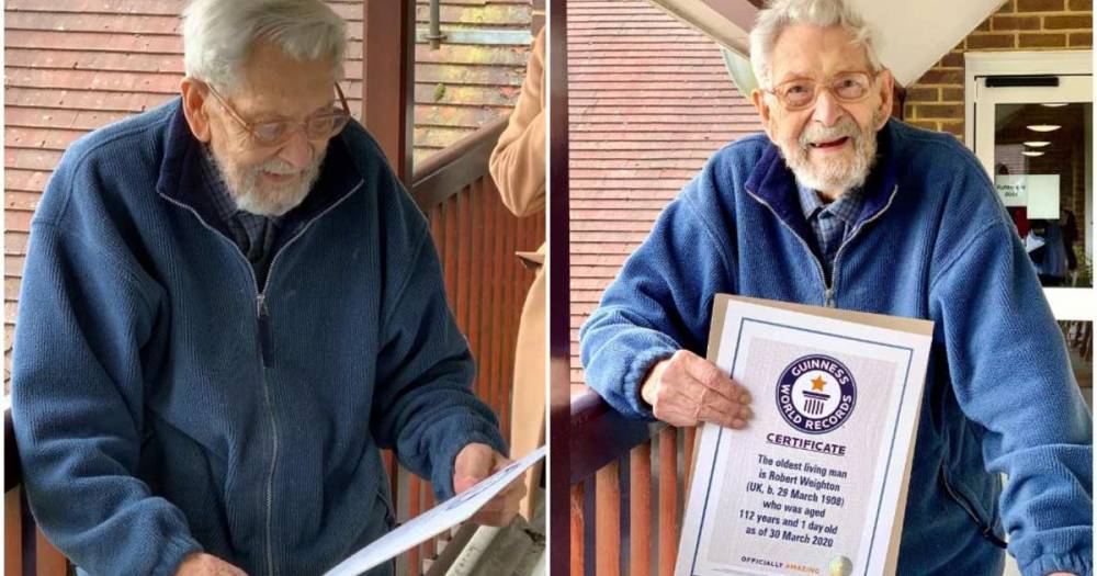 Роберт Уэйтон - 112-летний британец стал старейшим мужчиной на Земле - ren.tv - Англия
