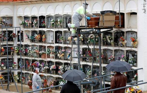 В Испании новый максимум смертности от COVID-19 - korrespondent.net - Испания