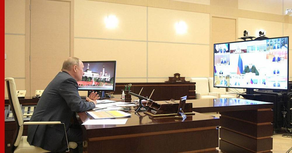 Владимир Путин - Михаил Мишустин - Путин провел дистанционное совещание по поводу ситуации с коронавирусом - profile.ru - Россия