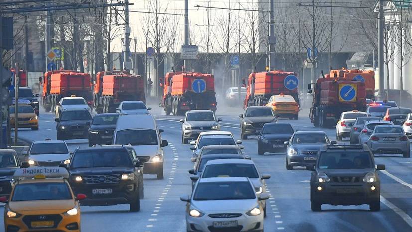 В Москве первого водителя остановили за нарушение карантина - russian.rt.com - Москва