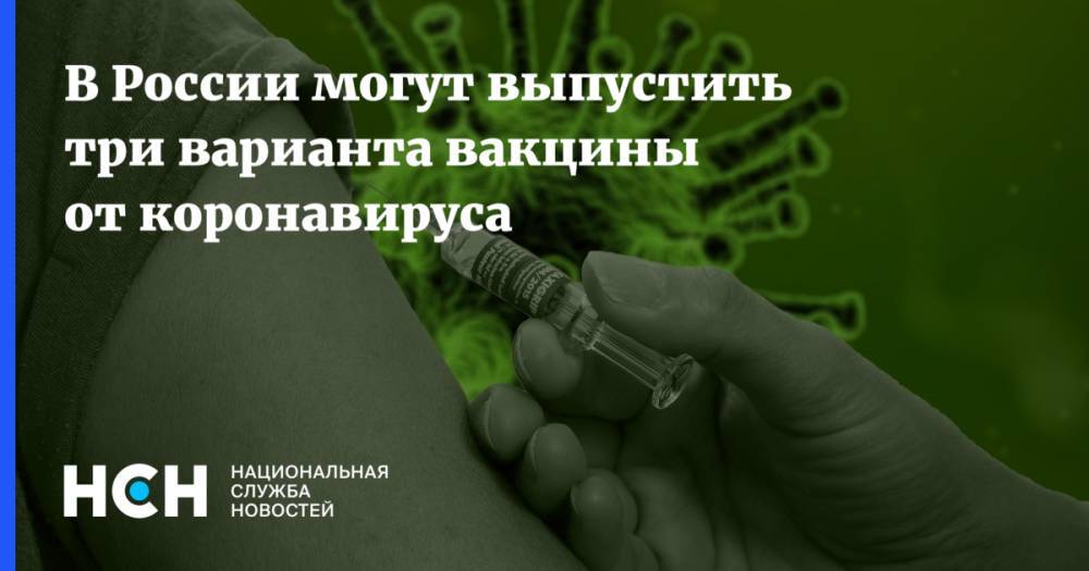 Анна Попова - В России могут выпустить три варианта вакцины от коронавируса - nsn.fm - Россия