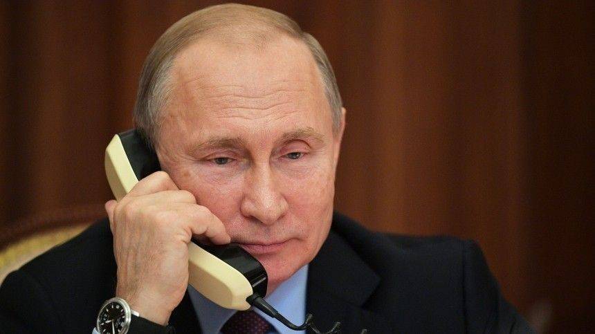 Владимир Путин - Дональд Трамп - Путин и Трамп обсудили по телефону ситуацию на глобальном рынке нефти - 5-tv.ru - Россия - Сша - Вашингтон