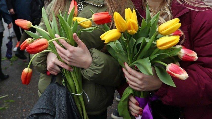 В Никитском ботаническом саду срезали тюльпаны и подарили врачам Крыма - 5-tv.ru - республика Крым