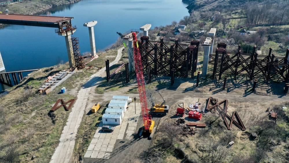 Как продвигается строительство запорожских мостов через Днепр, – фото - inform.zp.ua - Турция