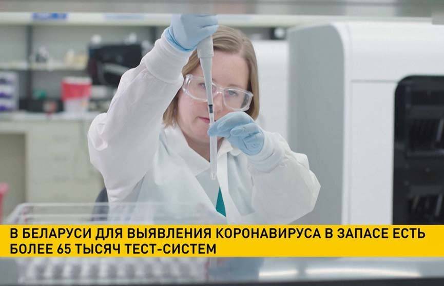 В Беларуси для выявления коронавируса есть более 65 тысяч тест-систем - ont.by - Белоруссия