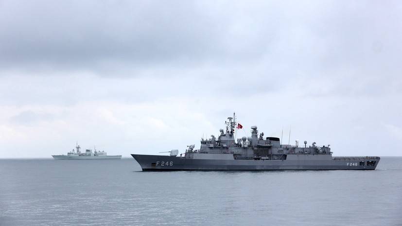 Моряки Грузии и НАТО провели совместные учения в Чёрном море - russian.rt.com - Грузия - Поти