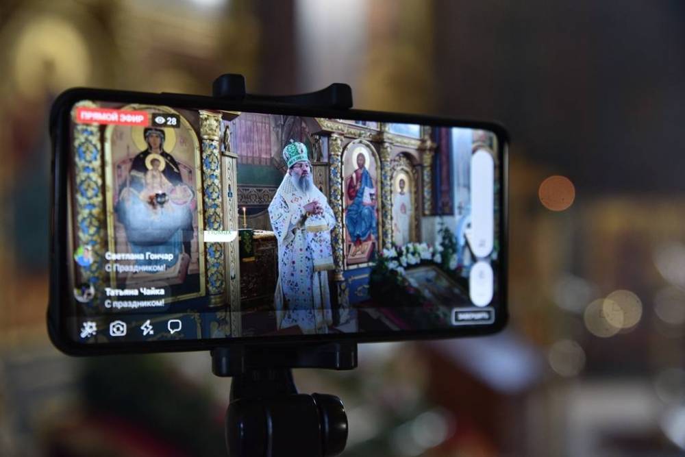 Православные церкви в Запорожье праздничную службу провели онлайн (ФОТО) - inform.zp.ua - Украина - Запорожье