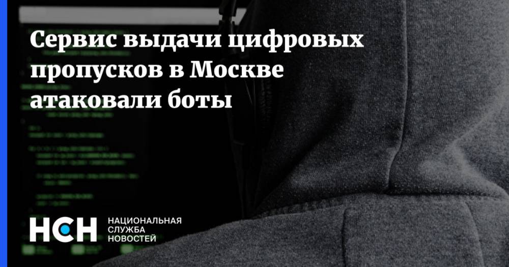 Сервис выдачи цифровых пропусков в Москве атаковали боты - nsn.fm - Москва