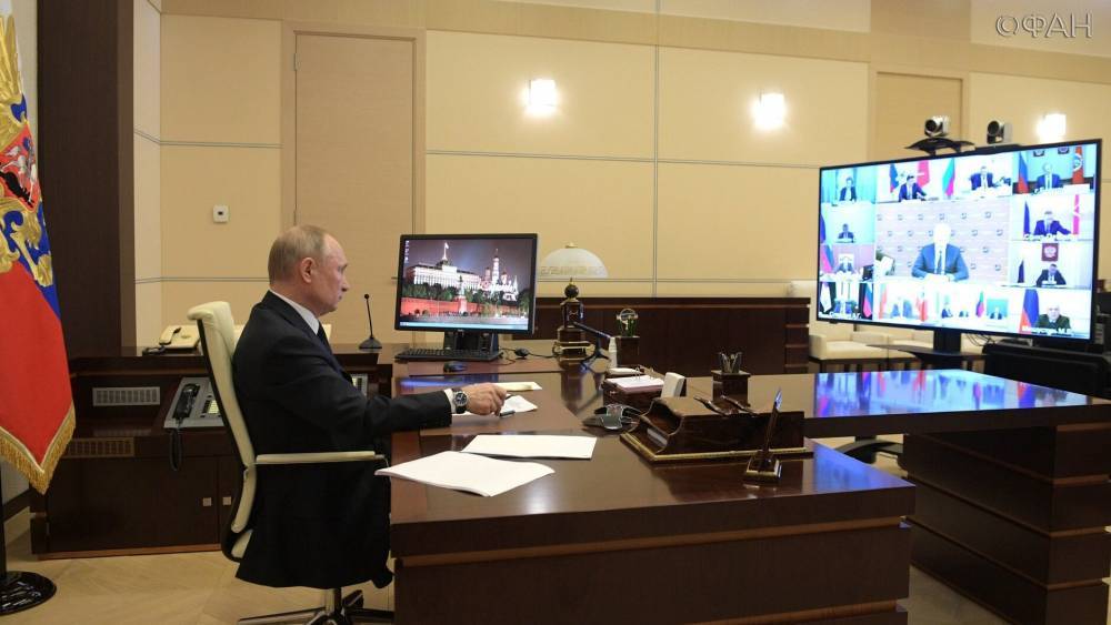 Владимир Путин - LIVE: Обращение президента России к правительству и народу - riafan.ru - Россия - Москва