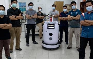 В Малайзии разработали робота для помощи больным COVID-19 - charter97.org - Малайзия