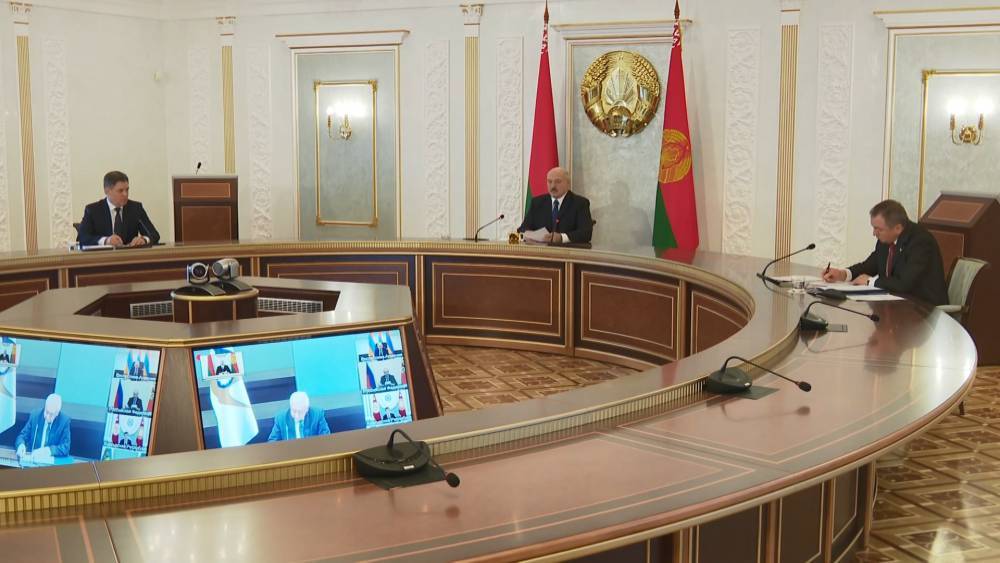 Рабочая встреча лидеров ЕАЭС прошла в формате видеоконференции - belarus24.by - Россия - Киргизия - Белоруссия - Казахстан - Армения