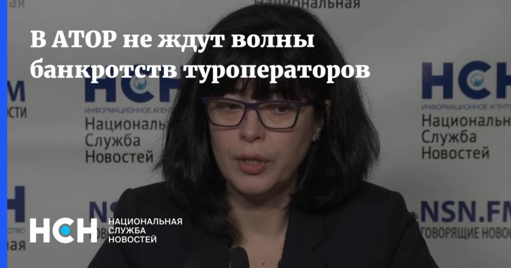 Майя Ломидзе - В АТОР не ждут волны банкротств туроператоров - nsn.fm - Россия