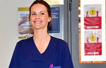 принцесса София - Шведская принцесса стала работать в больнице из-за коронавируса - charter97.org - Швеция