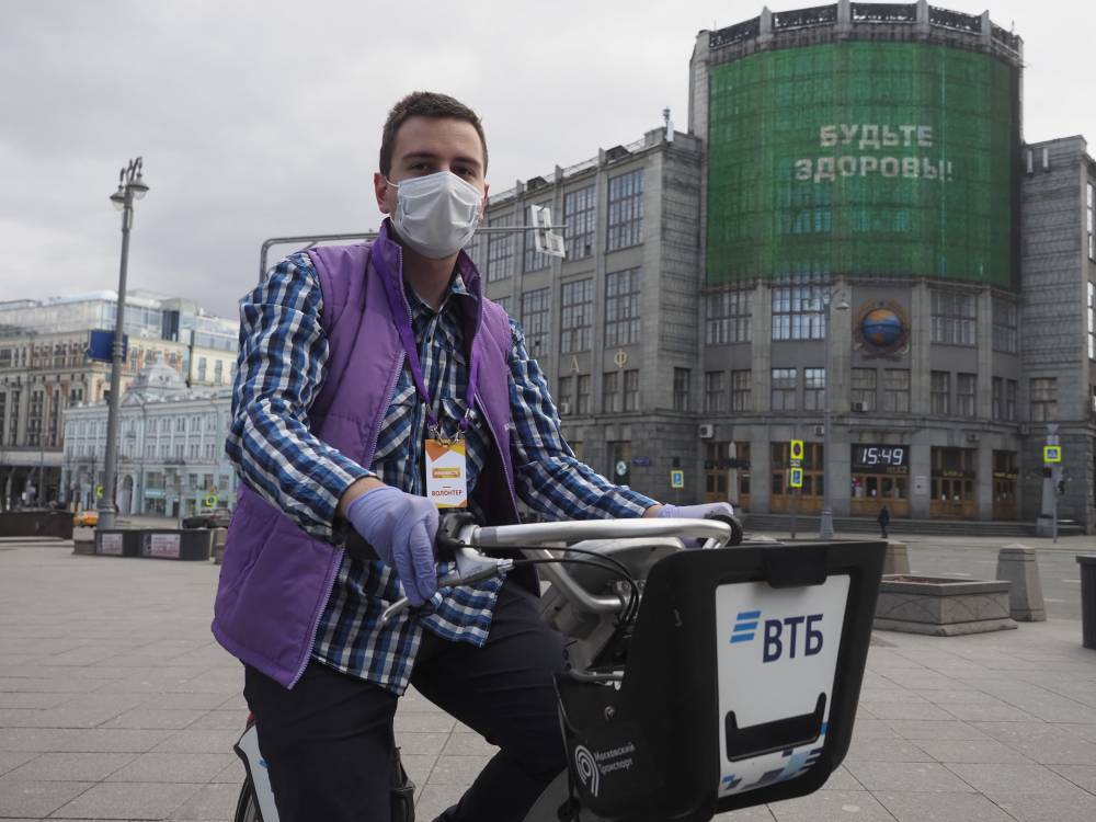 Курьеры и волонтеры Москвы воспользовались велопрокатом более 16 тысяч раз - vm.ru - Москва