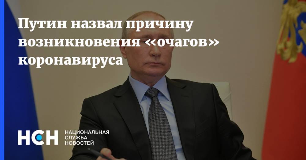 Владимир Путин - Радий Хабиров - Путин назвал причину возникновения «очагов» коронавируса - nsn.fm - Россия - республика Башкирия