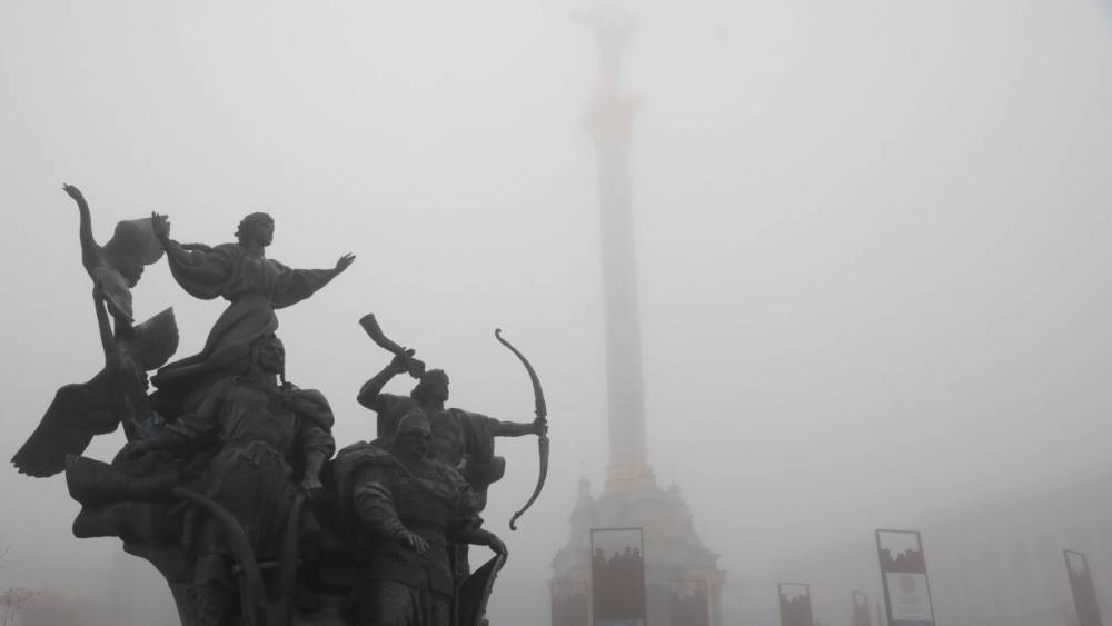 Киев накрыло ядовитым смогом после пыльной бури - riafan.ru - Украина - Киев