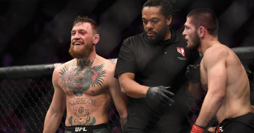 Хабиб Нурмагомедов - Дана Уайт - Конор Макгрегор - Майкл Джонсон - UFC обнародовал запись разговоров Нурмагомедова во время боев - ren.tv - Россия - Сша - Ирландия