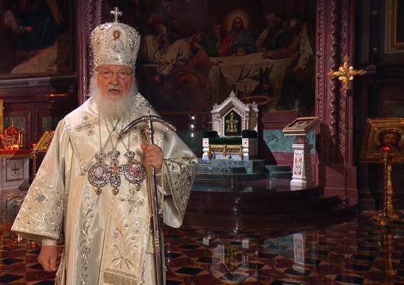 патриарх Кирилл - Пасхальная служба в храме Христа Спасителя впервые прошла без прихожан - govoritmoskva.ru - Израиль