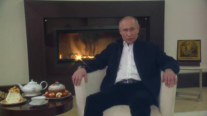 Владимир Путин - Президент России поздравил православных христиан с Пасхой - piter.tv - Россия