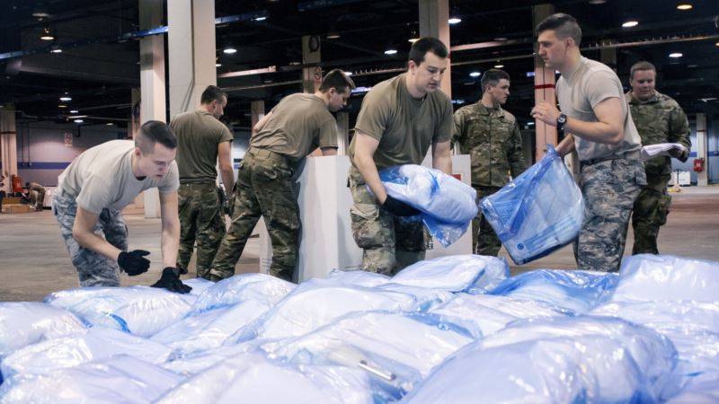 Федеральные власти запросили у Пентагона 100 тысяч мешков для трупов - golos-ameriki.ru - Сша