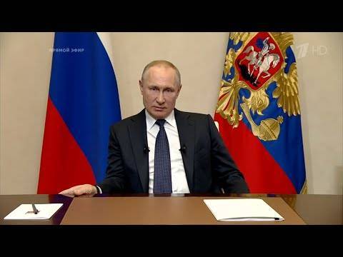 Владимир Путин - Владимир Путин объявил нерабочим весь апрель - moe-online.ru