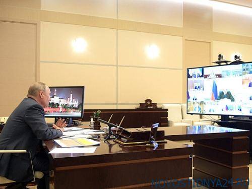 Владимир Путин - Путин объявил о продлении нерабочих дней до конца апреля - novostidnya24.ru - Россия