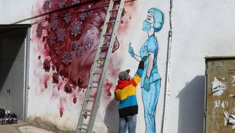 Хотели, как лучше... Мэрия Уфы резко изменила смысл «противовирусного» граффити - newizv.ru - Уфа