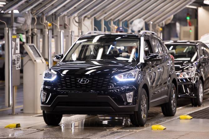 Петербургский завод Hyundai продолжает работать в односменном режиме - autostat.ru - Санкт-Петербург - Снг